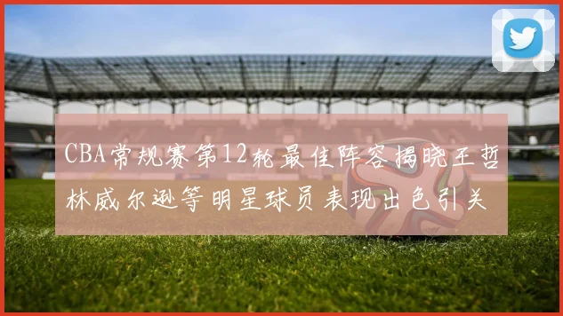CBA常规赛第12轮最佳阵容揭晓王哲林威尔逊等明星球员表现出色引关注